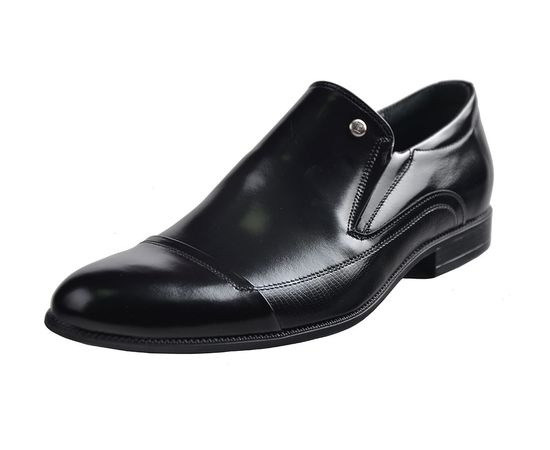 Туфли мужские кожанные VELS Е-6047, Розмір: 45, Колір: чёрный | Інтернет-магазин Vels