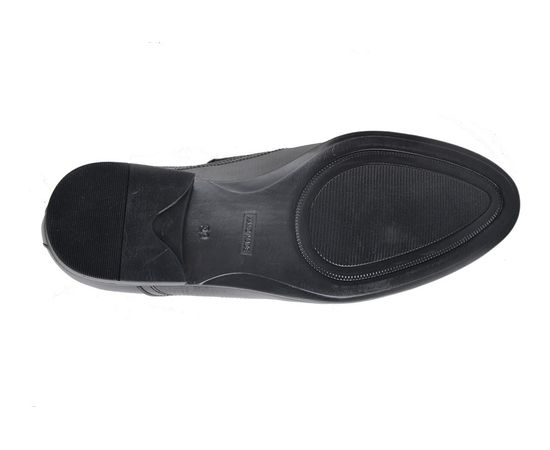 Туфли мужские кожанные VELS Е-6047, Розмір: 43, Колір: чёрный, фото 2 | Інтернет-магазин Vels