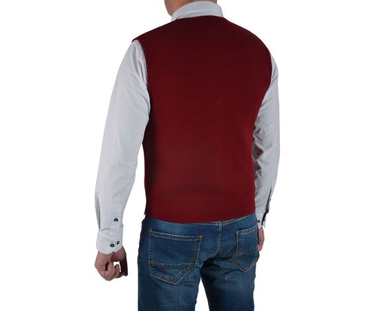 Жилет чоловічий Strokers (03), Розмір: M, Колір: вишневый, фото 2 | Інтернет-магазин Vels