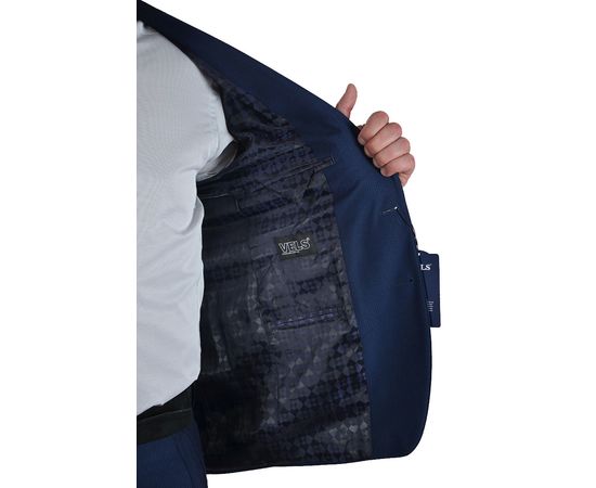 Костюм чоловічий приталений 17101/465-3, Розмір: 182-108-98, Колір: синий, фото 2 | Інтернет-магазин Vels