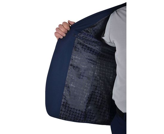 Костюм чоловічий приталений 17101/465-3, Розмір: 182-108-98, Колір: синий, фото 7 | Інтернет-магазин Vels