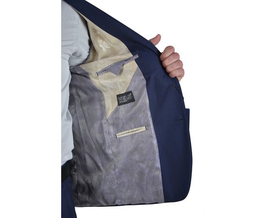 Костюм чоловічий приталений 17101/475-4, Розмір: 182-92-82, Колір: синий, фото 5 | Інтернет-магазин Vels