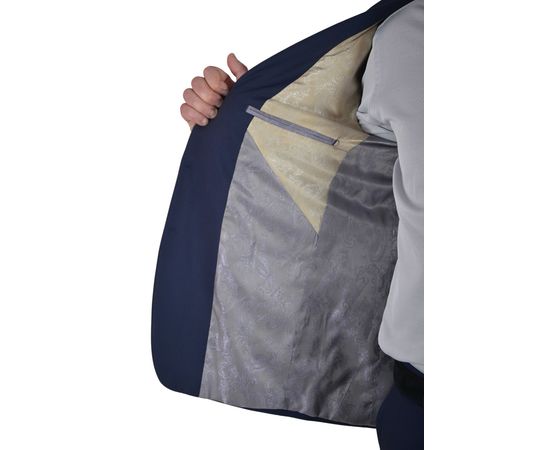 Костюм чоловічий приталений 17101/475-4, Розмір: 182-92-82, Колір: синий, фото 6 | Інтернет-магазин Vels