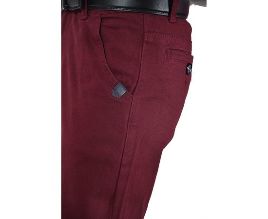 Брюки детские котоновые Cegisa 4984-01(6-9), Размер: 122/7, Цвет: бордо, фото 4 | Интернет-магазин Vels