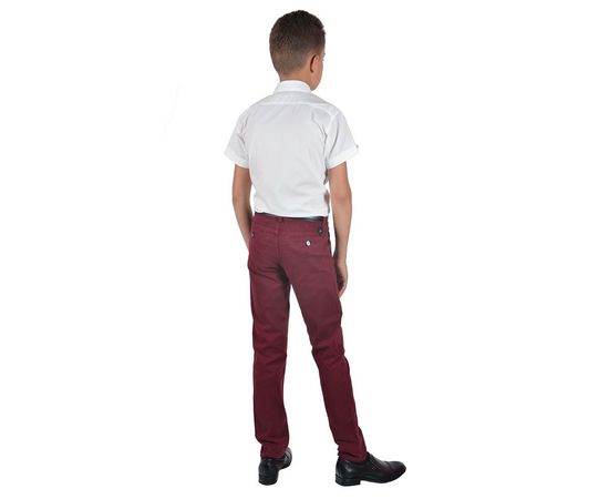 Брюки детские котоновые Cegisa 4984-01(6-9), Размер: 122/7, Цвет: бордо, фото 3 | Интернет-магазин Vels
