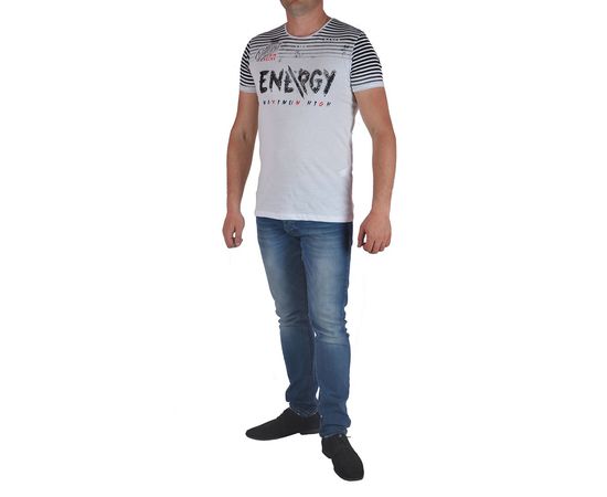 Футболка мужская Lagos 19186-01, Размер: M, Цвет: белый, фото 3 | Интернет-магазин Vels