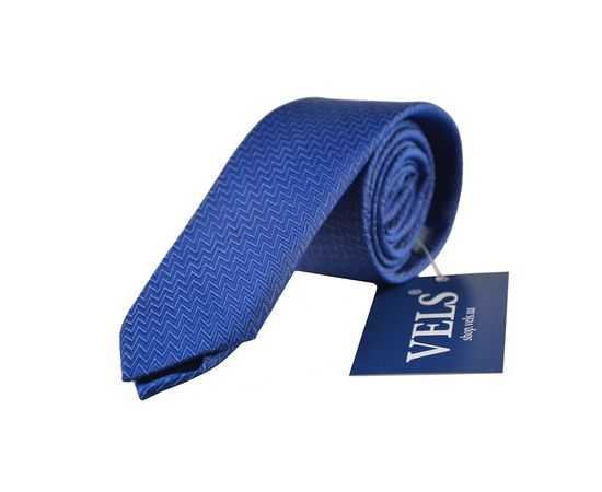 Краватка чоловіча кольорова Quesste 44, Розмір: 0, Колір: синий с рисунком | Інтернет-магазин Vels