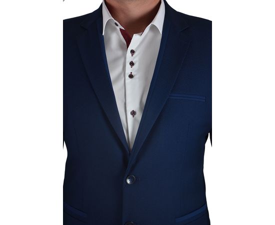 Костюм чоловічий класичний  3216+3002/3, Розмір: 164-100-90, Колір: темно-синий, фото 4 | Інтернет-магазин Vels