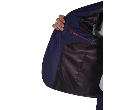 Костюм мужской приталенный Vels 3222/1 (Р84/0), Размер: 176-96-86, Цвет: фиолетовый, фото 5 | Интернет-магазин Vels