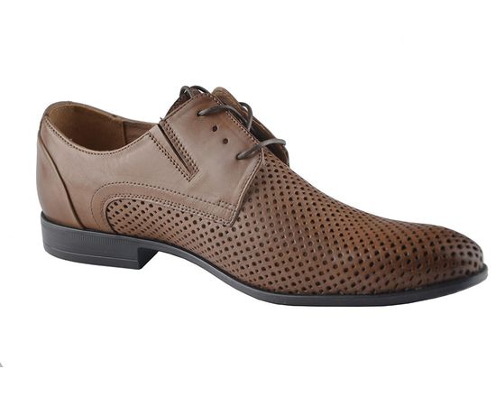 Туфлі чоловічі шкіряні VELS D-6106, Розмір: 43, Колір: горчичный, фото 2 | Інтернет-магазин Vels