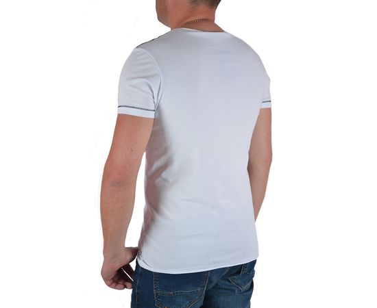 Футболка чоловіча Lagos 19127-02, Розмір: S, Колір: білий, фото 2 | Інтернет-магазин Vels