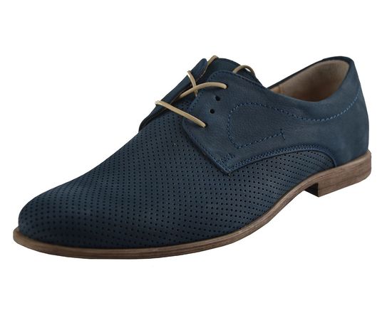 Туфлі чоловічі шкіряні VELS Е-5452, Розмір: 43, Колір: синий | Інтернет-магазин Vels