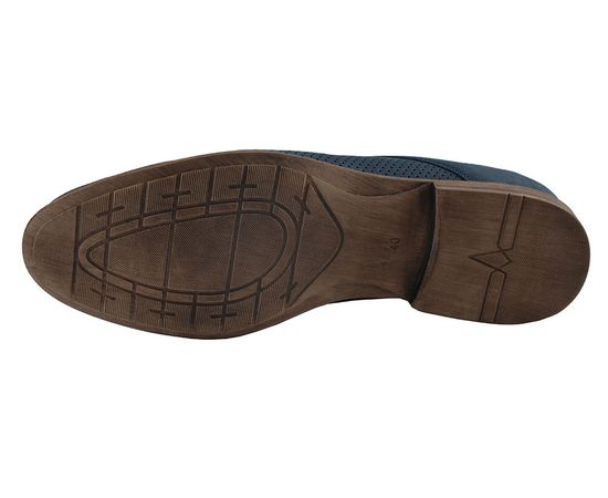 Туфлі чоловічі шкіряні VELS Е-5452, Розмір: 44, Колір: синий, фото 4 | Інтернет-магазин Vels