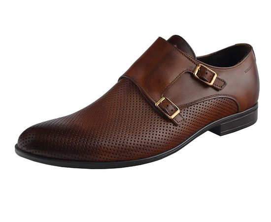Туфлі чоловічі шкіряні VELS О-6053, Розмір: 42, Колір: коричневый | Інтернет-магазин Vels