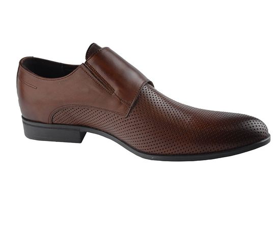 Туфлі чоловічі шкіряні VELS О-6053, Розмір: 42, Колір: коричневый, фото 2 | Інтернет-магазин Vels