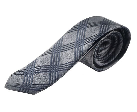 Краватка чоловіча з хусткою Quesste 11, Колір: сине-серый хамелеон | Інтернет-магазин Vels