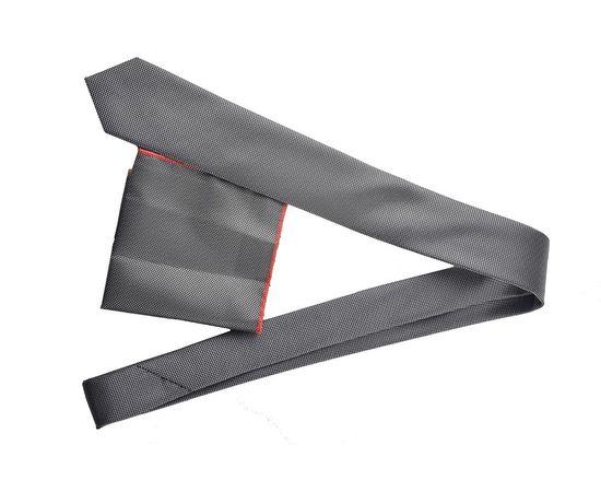 Галстук мужской с платком Quesste 12, Цвет: хаки , фото 2 | Интернет-магазин Vels