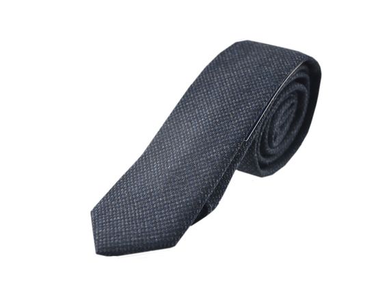 Краватка чоловіча трикотажна Quesste 03, Колір: темно-серый клетка | Інтернет-магазин Vels