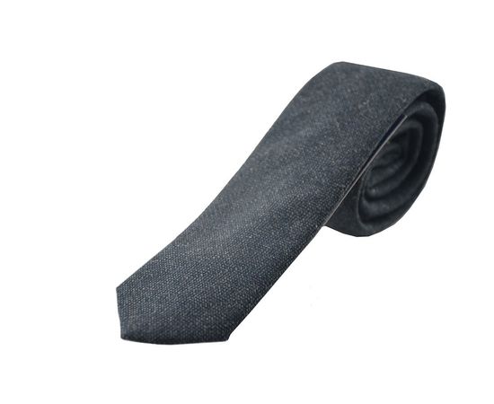 Краватка чоловіча трикотажна Quesste 06, Колір: темно-серый | Інтернет-магазин Vels