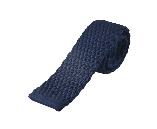 Краватка чоловіча в'язана Quesste 08, Колір: темно-синий | Інтернет-магазин Vels
