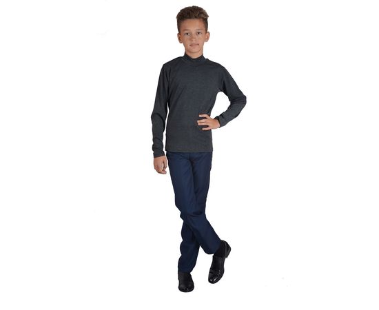 Гольф подростковый Cegisa 6484-02, Размер: 152/12, Цвет: темно серый рябь, фото 2 | Интернет-магазин Vels