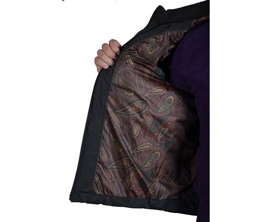 Куртка демисезонная MABRO 005-03, Размер: L, Цвет: темно коричневый, фото 4 | Интернет-магазин Vels