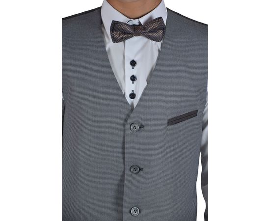 Костюм шкільний 3880/1 + 807571 (30-34), Розмір: 146-68-63, Колір: темно серый, фото 5 | Інтернет-магазин Vels