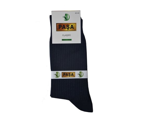 Шкарпетки чоловічі Pasa 002-02, Розмір: 40-44, Колір: темно-синий в точку | Інтернет-магазин Vels