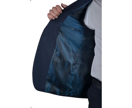 Костюм мужской приталенный Vels 2224, Размер: 176-112-102, Цвет: темно синий, фото 6 | Интернет-магазин Vels