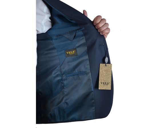 Костюм мужской приталенный Vels 2224, Размер: 176-112-102, Цвет: темно синий, фото 5 | Интернет-магазин Vels