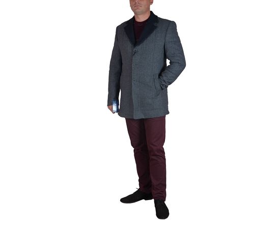 Напівпальто чоловіче демісезонне DCS 5000, Розмір: 56, Колір: серый, фото 5 | Інтернет-магазин Vels