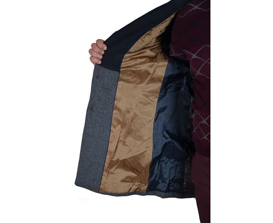 Напівпальто чоловіче демісезонне DCS 5000, Розмір: 56, Колір: серый, фото 4 | Інтернет-магазин Vels