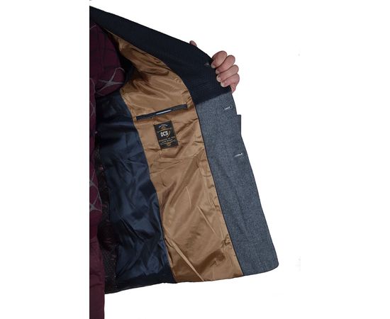 Напівпальто чоловіче демісезонне DCS 5000, Розмір: 56, Колір: серый, фото 3 | Інтернет-магазин Vels