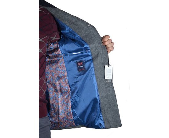 Напівпальто чоловіче демісезонне DCS 5003, Розмір: 56, Колір: серый, фото 2 | Інтернет-магазин Vels