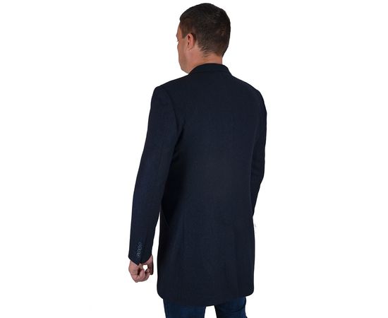 Полупальто мужское Zermon 104 02, Размер: 52, Цвет: темно синяя рябъ, фото 2 | Интернет-магазин Vels