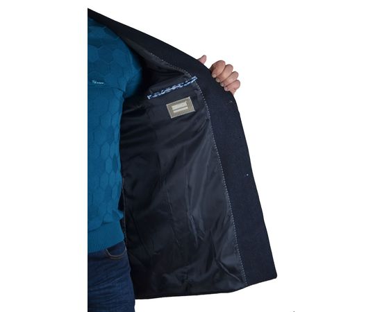Полупальто мужское Zermon 104 02, Размер: 52, Цвет: темно синяя рябъ, фото 5 | Интернет-магазин Vels