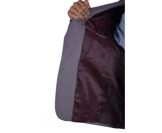 Піджак дитячий Paulo Carveli 1383-02, Розмір: 11/146 (36), Колір: марсал, фото 5 | Інтернет-магазин Vels