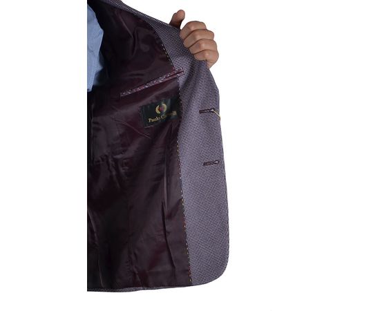 Піджак дитячий Paulo Carveli 1383-02, Розмір: 11/146 (36), Колір: марсал, фото 6 | Інтернет-магазин Vels