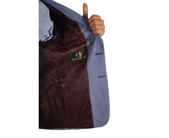 Піджак дитячий Paulo Carveli 1383-01, Розмір: 11/146 (36), Колір: синий хамелеон, фото 7 | Інтернет-магазин Vels