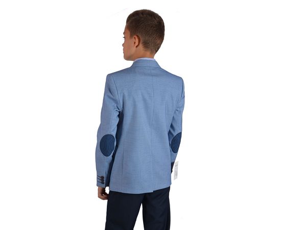 Піджак дитячий Paulo Carveli 1424, Розмір: 9/134 (32), Колір: синий рябь, фото 2 | Інтернет-магазин Vels