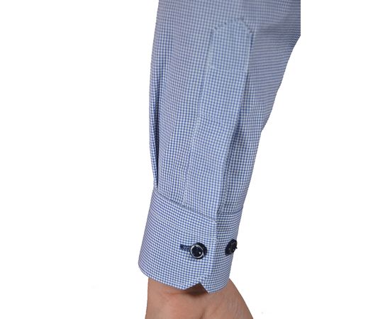 Рубашка детская на мальчика VELS 7149-2, Размер: 1, Цвет: белая в голубую клетку, фото 6 | Интернет-магазин Vels