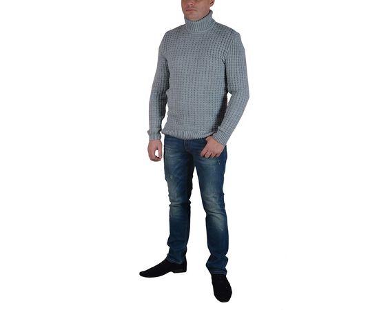 Свитер мужской Сe&Ce 2046-01, Размер: M, Цвет: светло серый, фото 2 | Интернет-магазин Vels