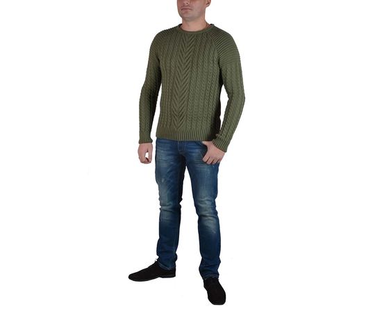 Свитер мужской Сe&Ce 2051-01, Размер: L, Цвет: хаки , фото 2 | Интернет-магазин Vels