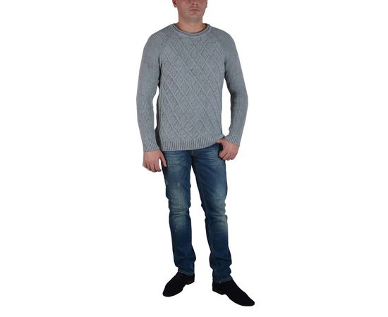 Светр чоловічий Сe & Ce 828-01, Розмір: M, Колір: светло серый, фото 2 | Інтернет-магазин Vels