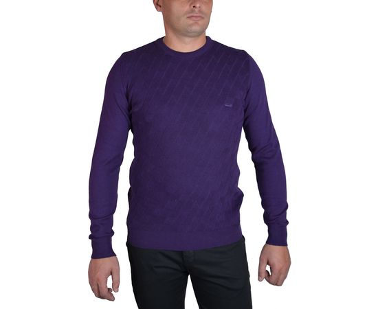 Свитер мужской Сottre 18533-01, Размер: M, Цвет: фиолетовый узор | Интернет-магазин Vels