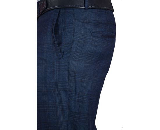Брюки мужские приталенные РТ-1081/1, Размер: 182-96-86, Цвет: темно синий, фото 4 | Интернет-магазин Vels